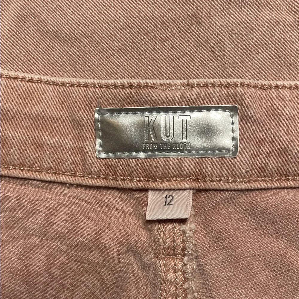 Kut From The Kloth High Rise Pattie‎ Straight Leg Jean Size 12